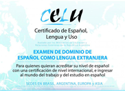 CELU Certificado de Español de Lengua y Uso